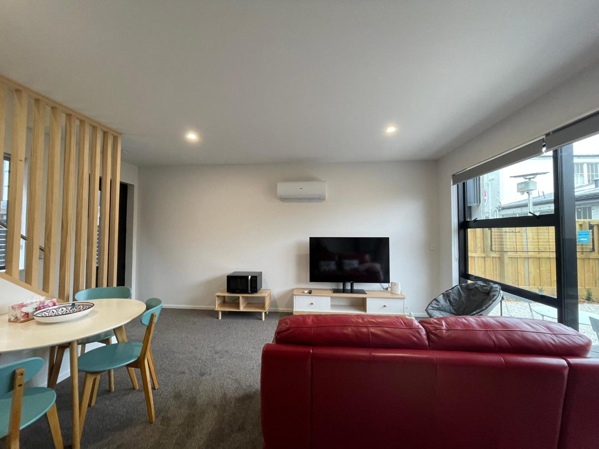 Stadium View Suite Christchurch Bagian luar foto