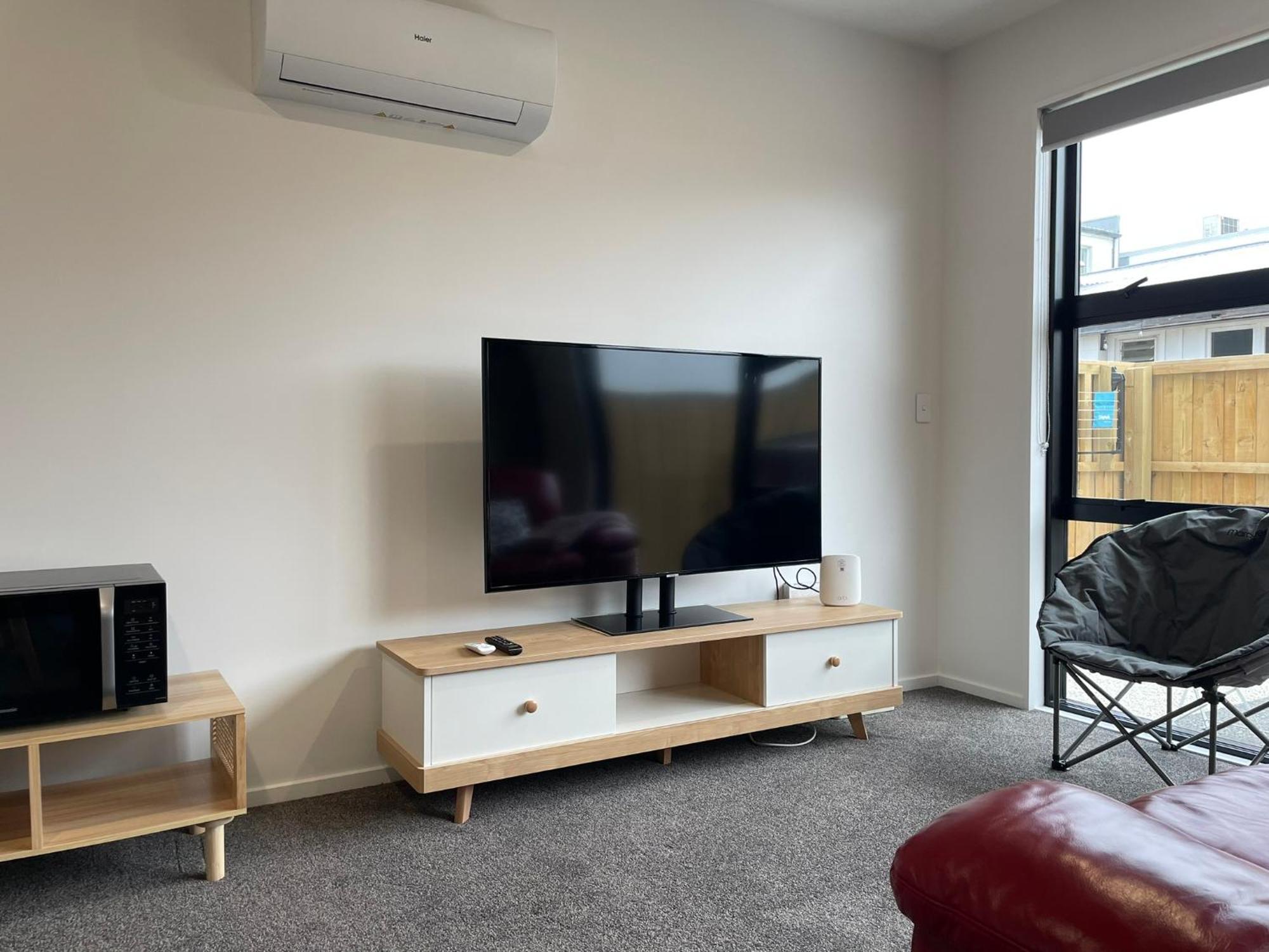 Stadium View Suite Christchurch Bagian luar foto