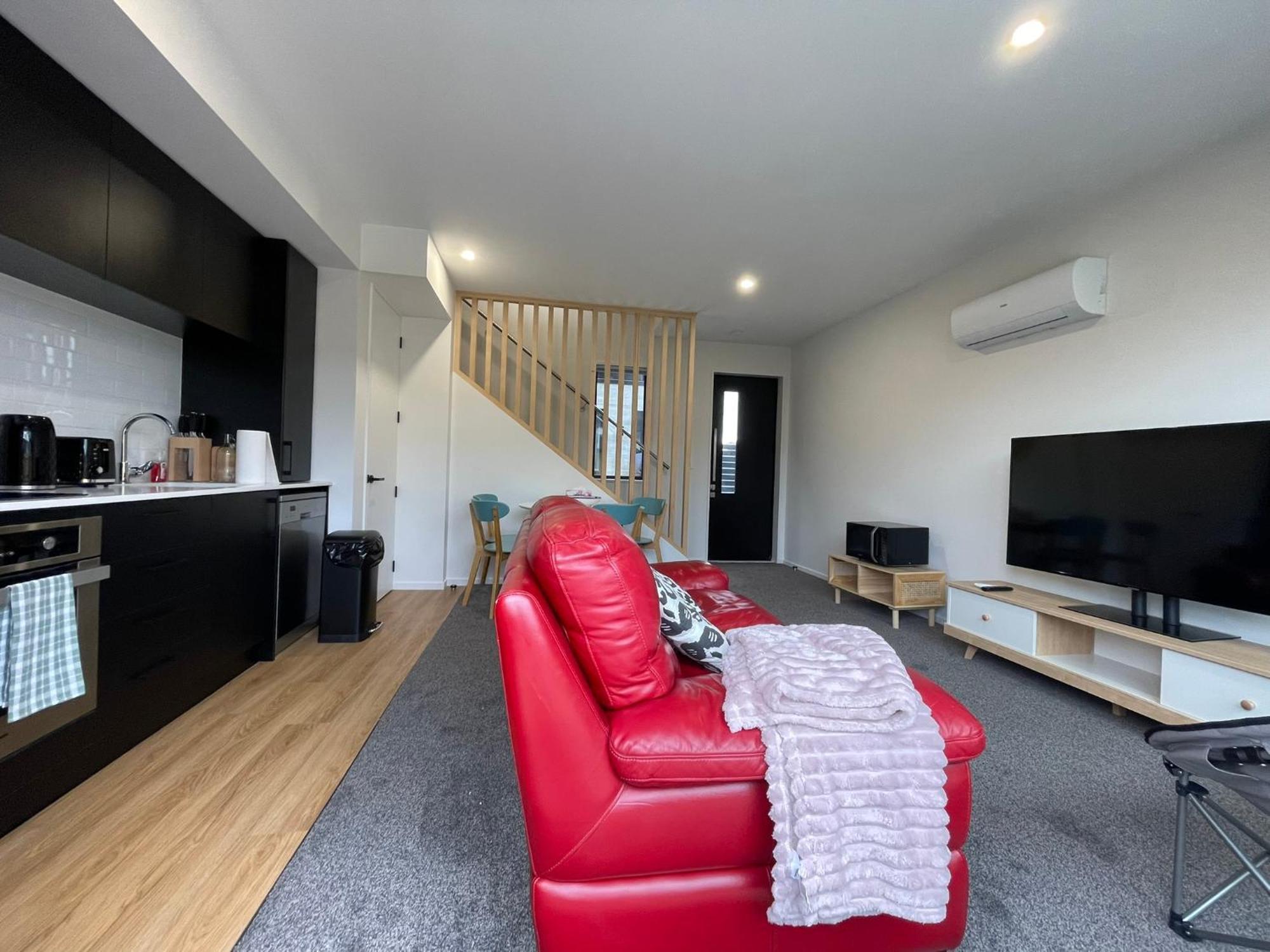 Stadium View Suite Christchurch Bagian luar foto
